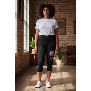 Torrid Universal Monsters Frankenstein cropped legging size 1X NWT